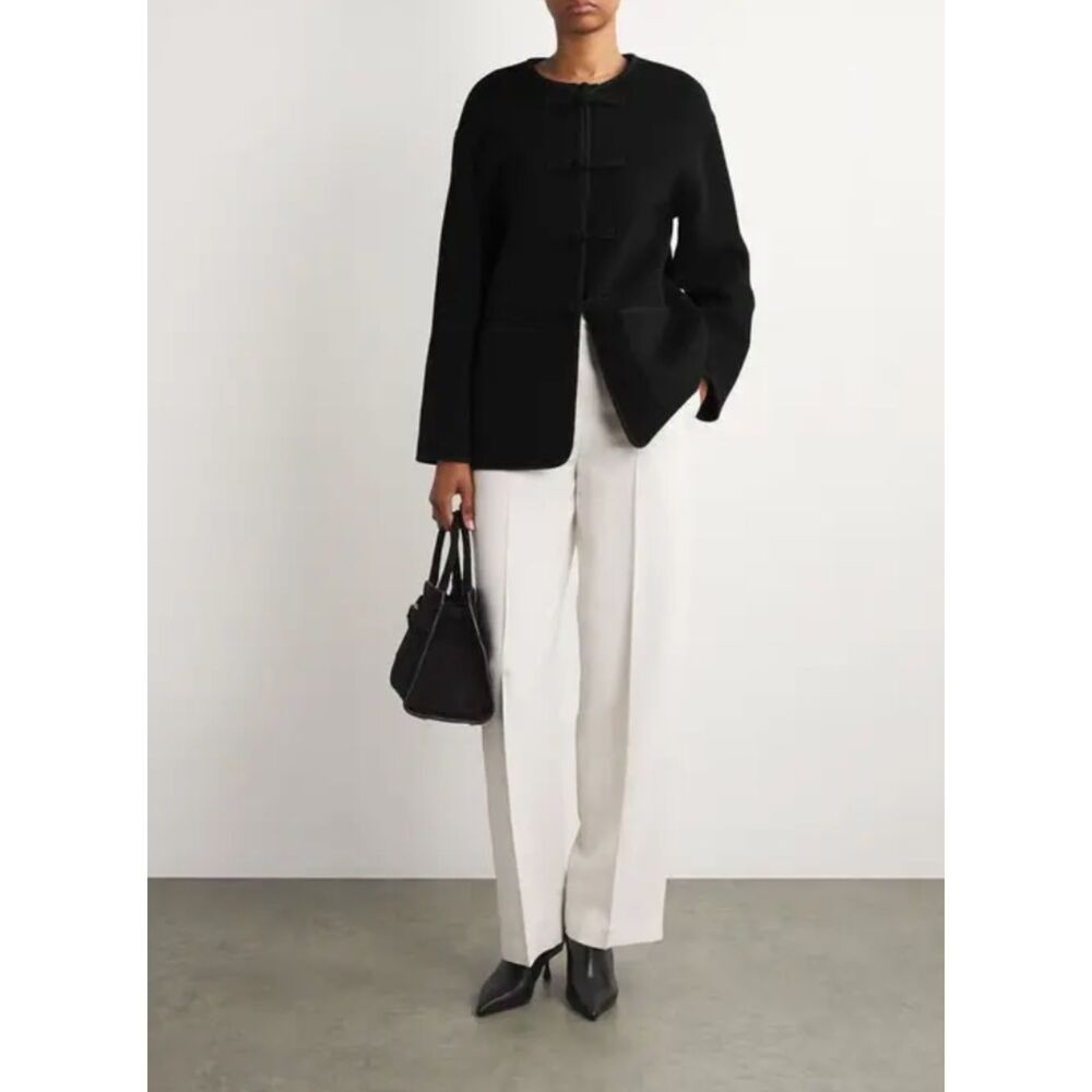 Rohe Double-Faced Wool Mandarin Jacket - image 5